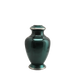 Shiny Turquoise Brass Urn - Keepsake