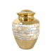 Brass Mother of Pearl Cremation Urn - Medium/Small