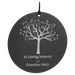 Engraved Sample of windcatcher disk in Black 