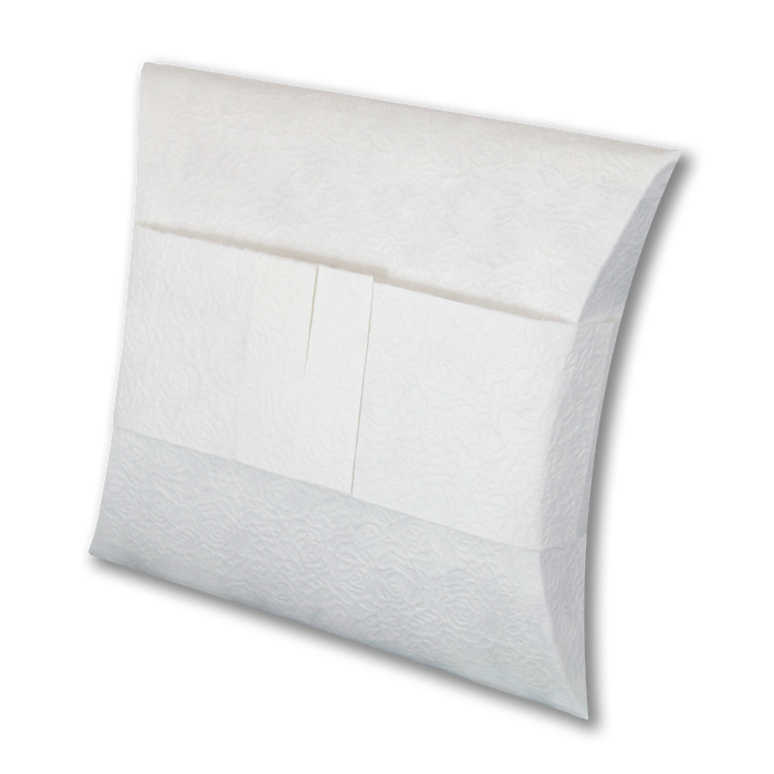 Biodegradable Water Burial Urn - Large in Embossed Pearl