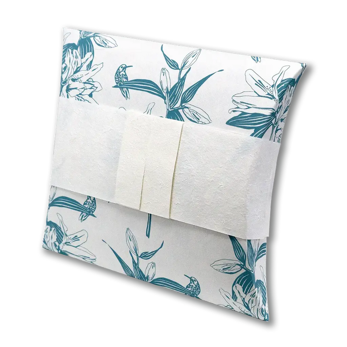 Biodegradable Water Burial Urn - Large in Lily Green