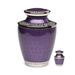 Purple Nickel Plated Brass Urn - Size difference 