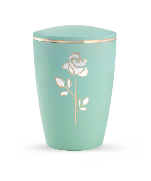 Eternal Rose Gypsum Urn