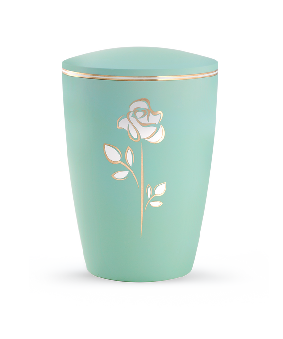 Eternal Rose Gypsum Urn