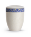 Azure Cornflower Gypsum Urn