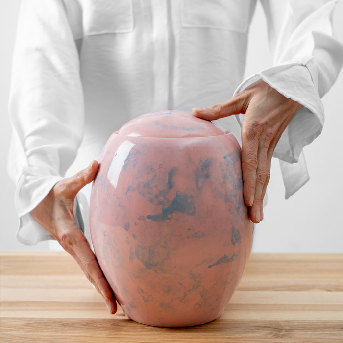 Neoteric Pink Sky Ceramic Cremation Urn