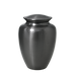 Simple Grey Brass Cremation Urn - Medum/Small