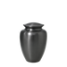 Simple Grey Brass Cremation Urn - Keepsake