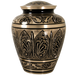 Ornate Etched Cremation Urn - Adult