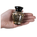 Ornate Etched Cremation Urn - Keepsake Scale Comparison
