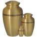 Golden Classic Brass Cremation Urn - All Sizes