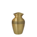 Golden Classic Brass Cremation Urn - Keepsake