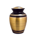 Black & Brass Cremation Urn - Medium/Small