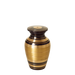 Black & Brass Cremation Urn - Keepsake