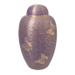 Speckled Purple Butterfly Brass Cremation Urn - Adult