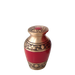 Cherry Red Brass Cremation Urn - Keepsake