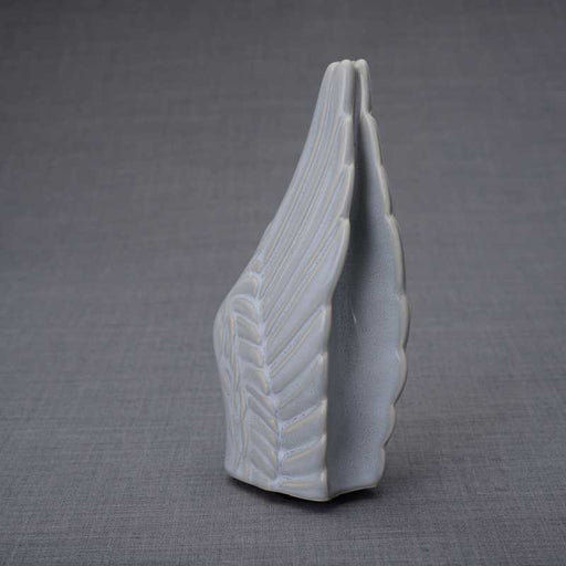 Small Angel Wings Sharing Keepsake Urn - Grey Melange