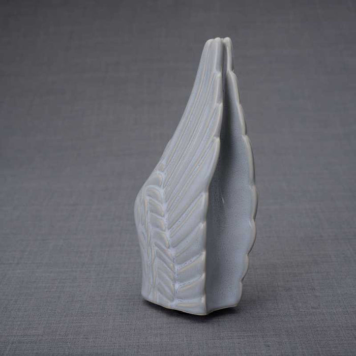 Small Angel Wings Sharing Keepsake Urn - Grey Melange