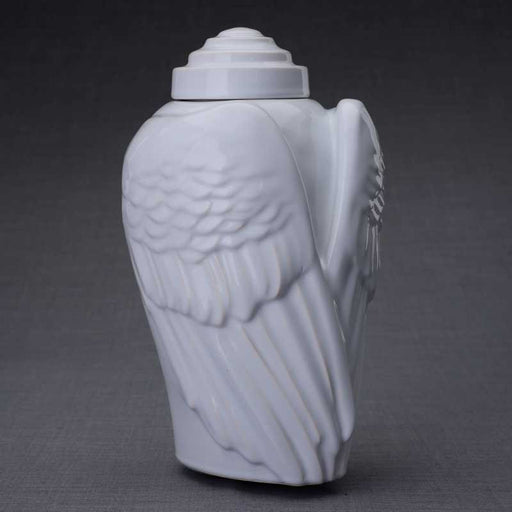 Gorgeous Angel Wing Ceramic Sculpture