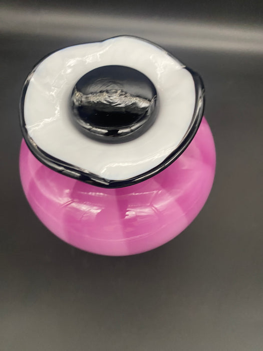 Lid of Small adult glass urn