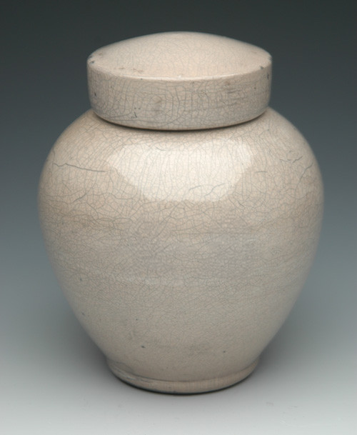 Handmade Celestial Raku Ceramic Cremation Urn
