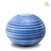Biodegradable Round Clay Urn - Mountain Lake