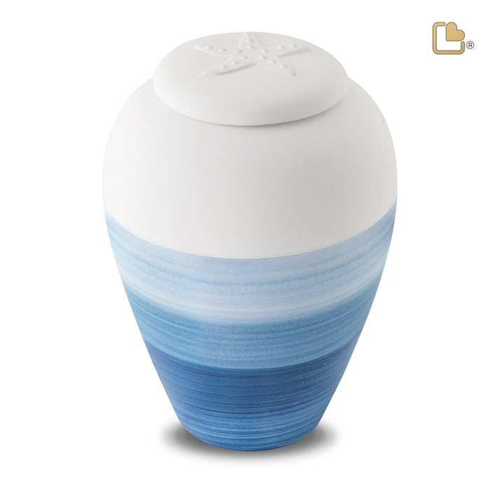 Biodegradable Vase Shaped Clay Urn
