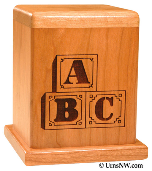 Blocks Infant Urn | Child Cremation Urns