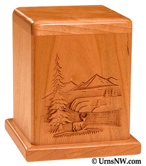 Deer Cherry Keepsake Urn