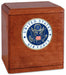 Freedom Military Urn in Stained Cherry