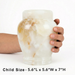 Suki - White Onyx Urn - Child Size