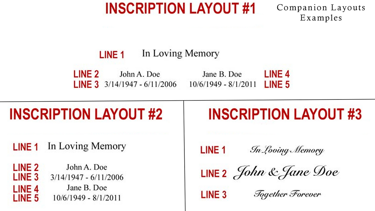 Companion Layouts Examples 