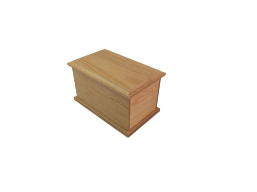 Alder Wood Child Urn - 60 CI