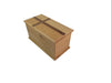 Simple Oak Urn with Walnut Cross Inlay