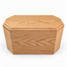 Oak Octagonal Companion Urn without Cross