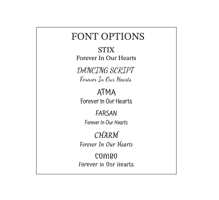 Font Choices