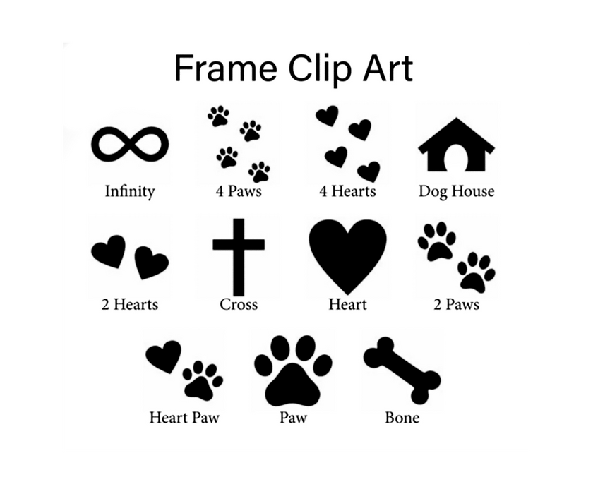 Clip art for the Front panel