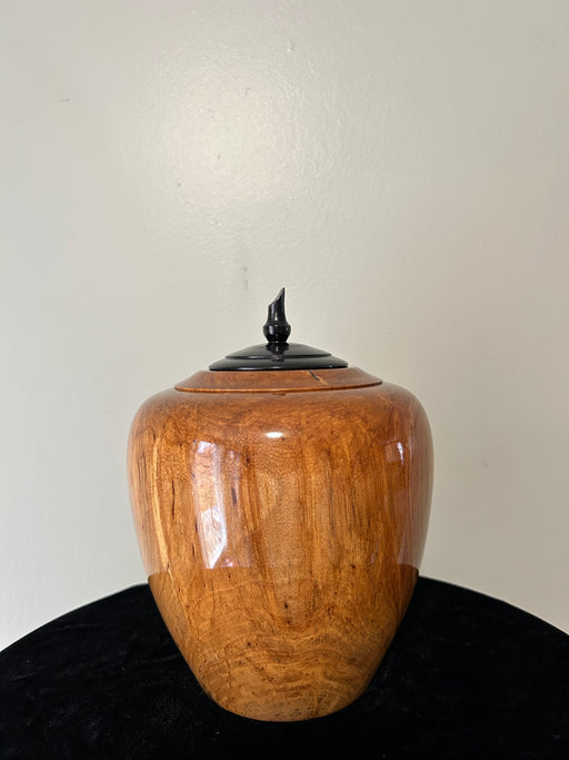 Spalted Birch hand turned urn