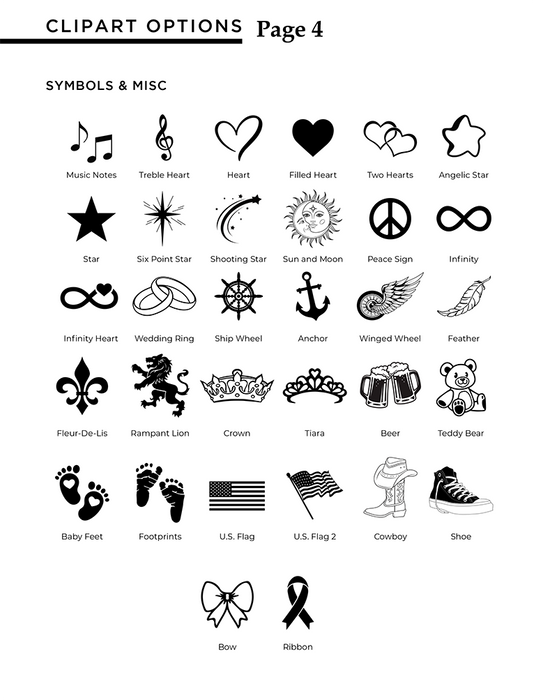 Clipart Options Page 4
