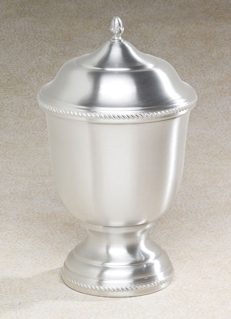 Pewter Cremation Urn - Astor Metal Urn