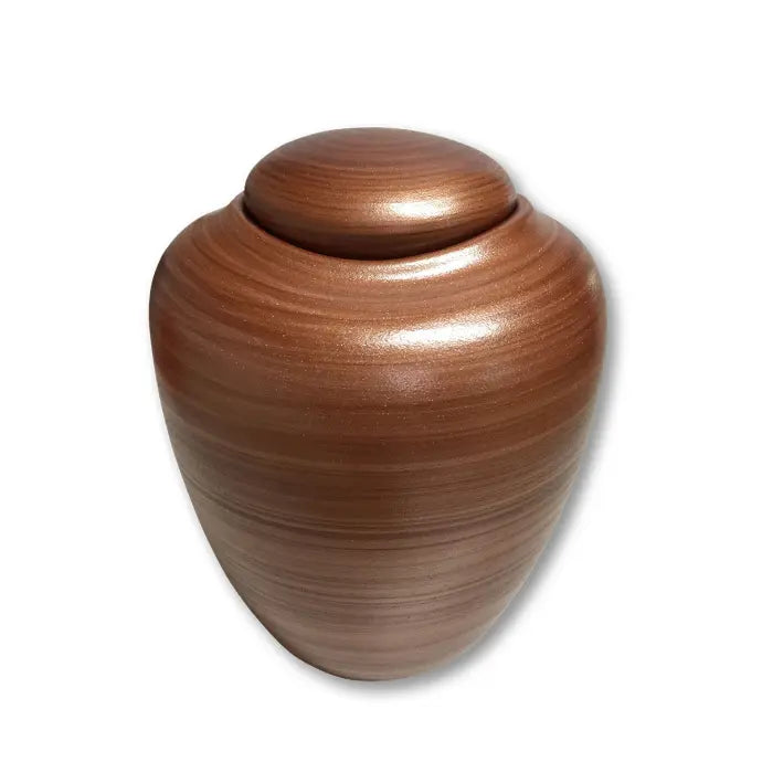 Biodegradable Oceane Burial Urn - Mahogany