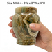 Silas - Multi-Green Onyx Marble Urn - Mini +