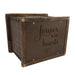 Handcrafted Vintage Wood Ultimate Companion Urn in Rustic Vintage Finish - Standard Bottom Example