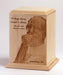 Photo Engraved Cremation Urn - Vertical