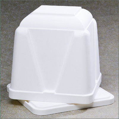 Vantage Standard Burial Vault - White