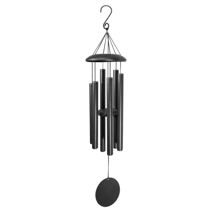 36" Black Memorial Wind Chime