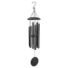 36" Black Memorial Wind Chime