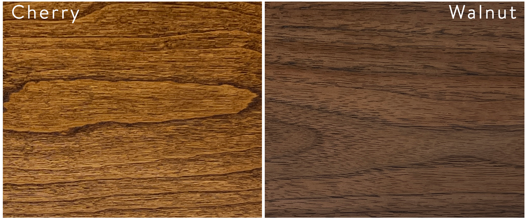 Choice of Cherry or Walnut wood