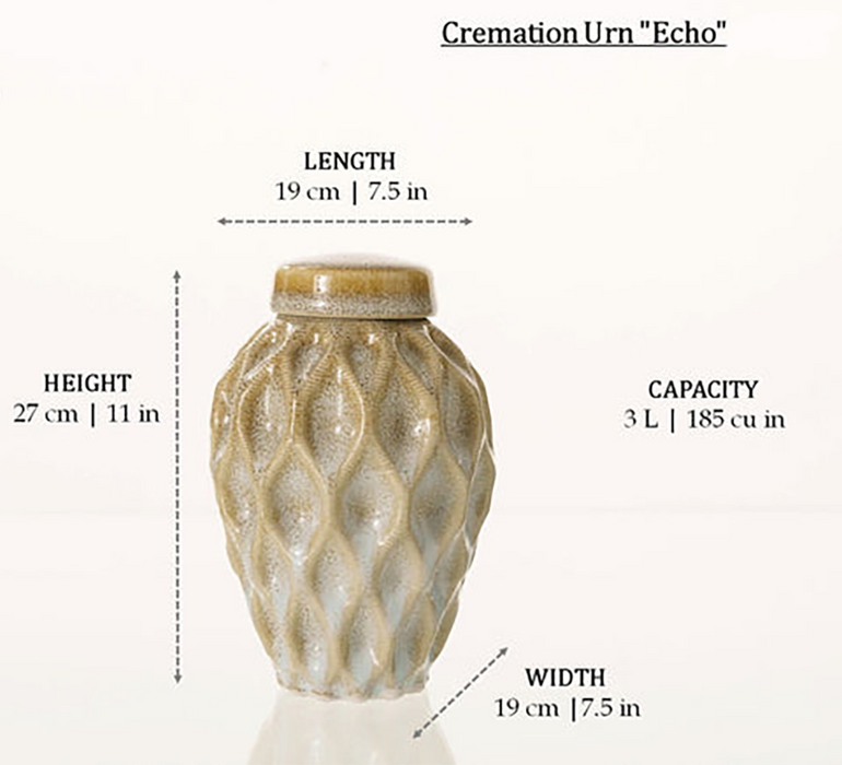 Size Dimensions Shown in the Light Sand Melange