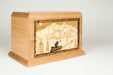 Solid Oak wood, made in the USA
Also available in Walnut